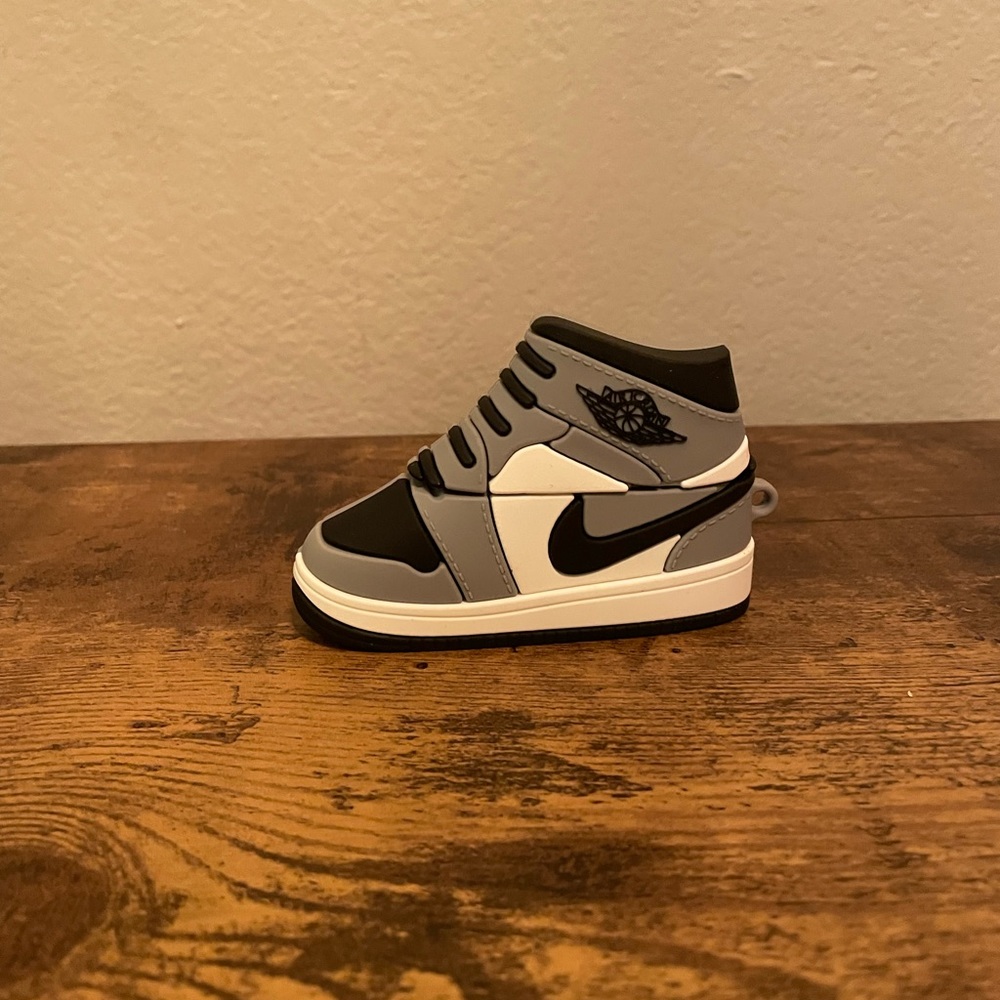 Airpods pro case. Air Jordan Inspired, grey/black.